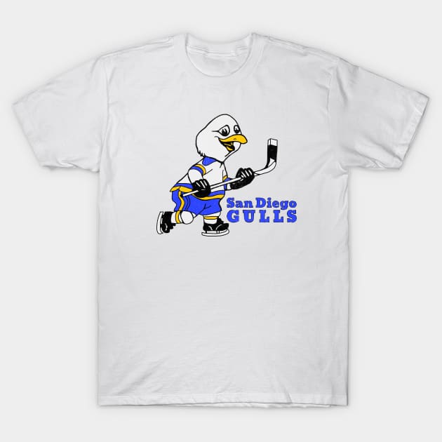 Defunct San Diego Gulls 1966 T-Shirt by LocalZonly